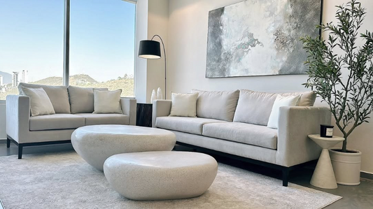 Mesa de Piedra Río – Elegancia Atemporal en Diseño Natural